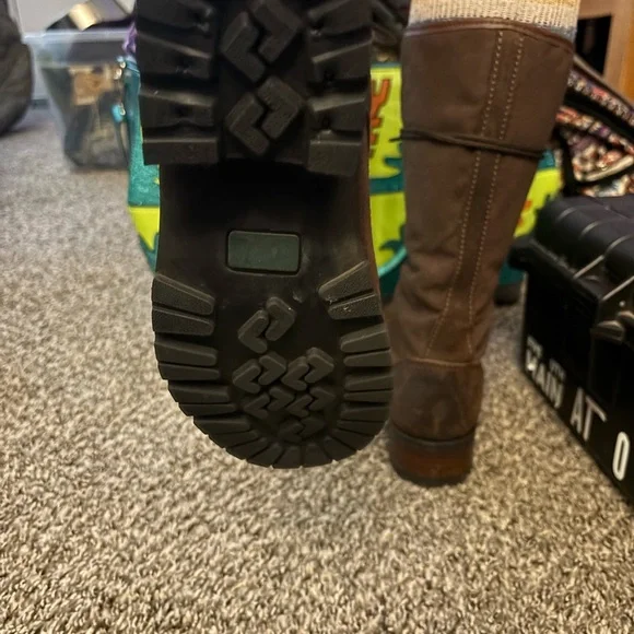 Buffalo Vintage Dark Brown Lace-Up Boots - Picture 7 of 8